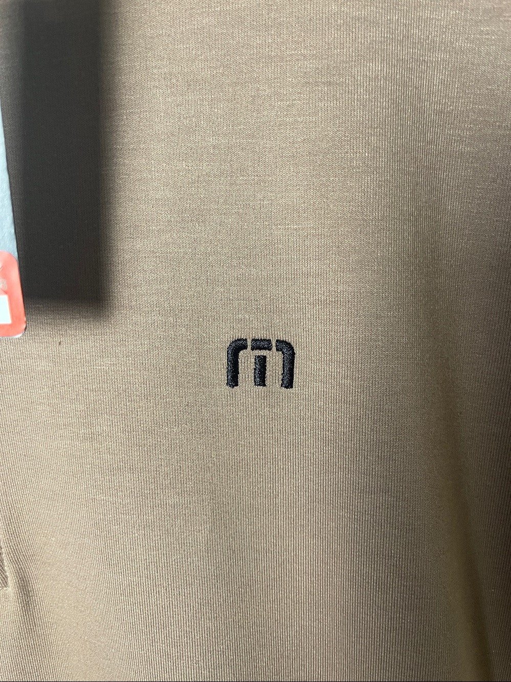 Travis Matthews tan , The Heater Quarter Zip Athletic Pullover Long Sleeve Sz L - Picture 4 of 8